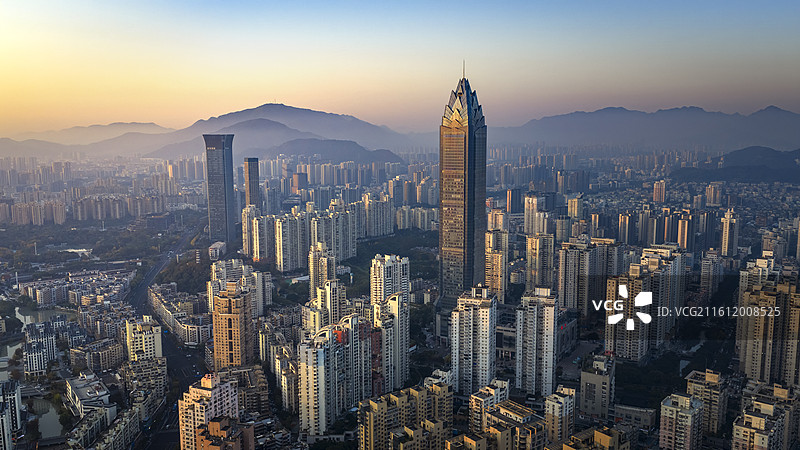 浙江温州世贸中心大厦图片素材