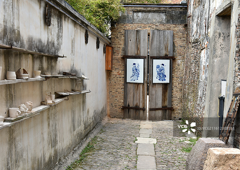 景德镇手工瓷业遗产——御窑厂窑址图片素材