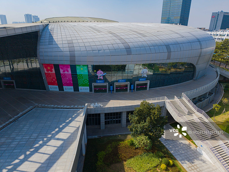 广州市南沙区，南沙体育馆图片素材