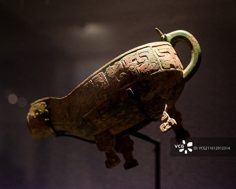 陕西考古博物馆图片素材