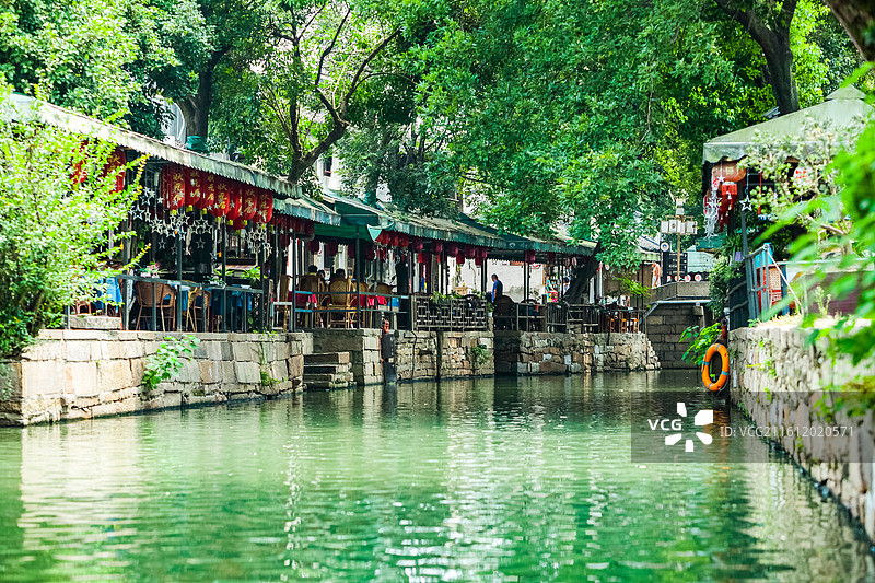 苏州同里古镇江南水乡旅游景点图片素材