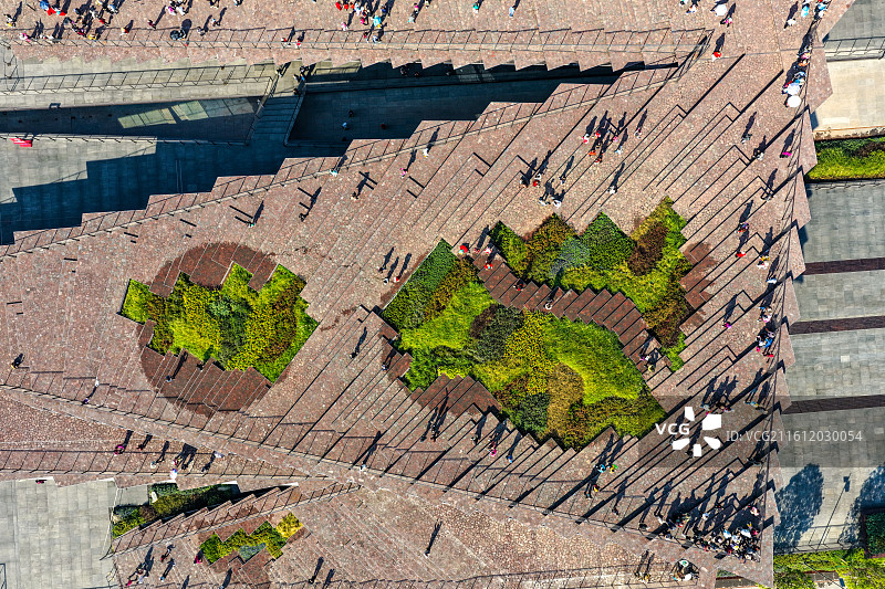 航拍广东广州广船滨江公园船台1914网红打卡地图片素材