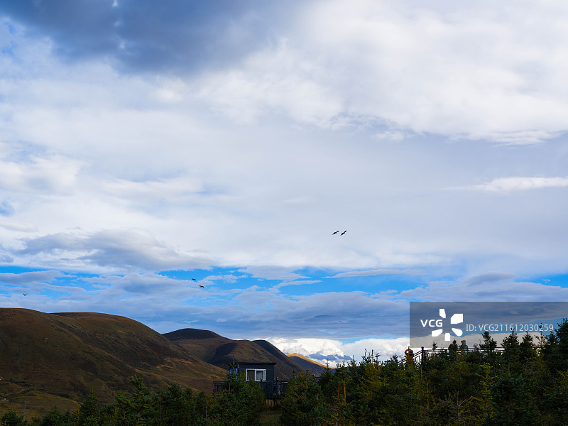 川西之甘孜德格白玉石渠之旅图片素材