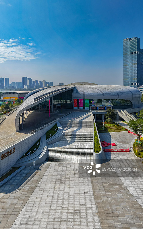 广州市南沙区，南沙体育馆图片素材