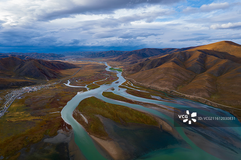 川西之甘孜德格白玉石渠之旅图片素材