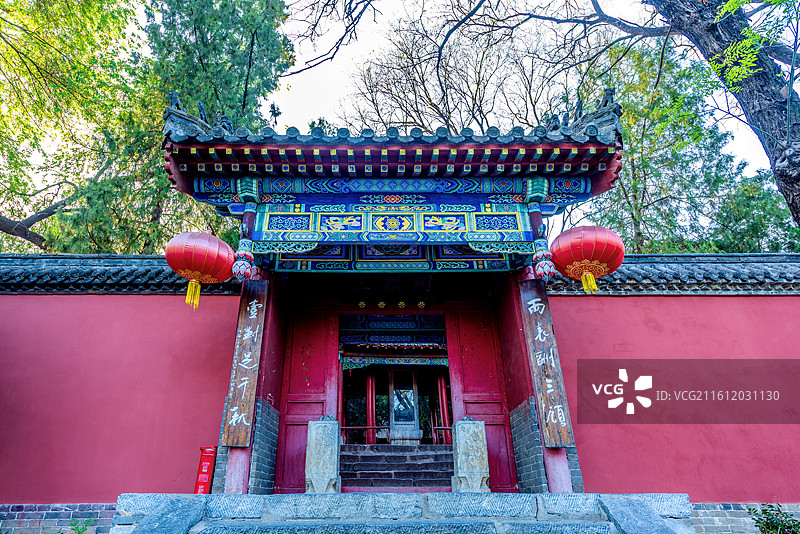 中国河南南阳卧龙岗武侯祠三顾祠图片素材