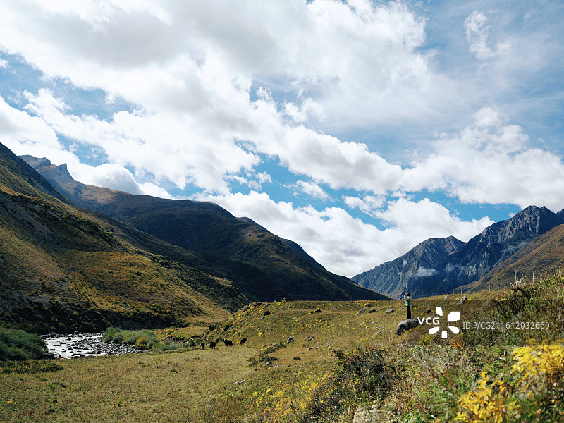 川西之甘孜德格白玉石渠之旅图片素材