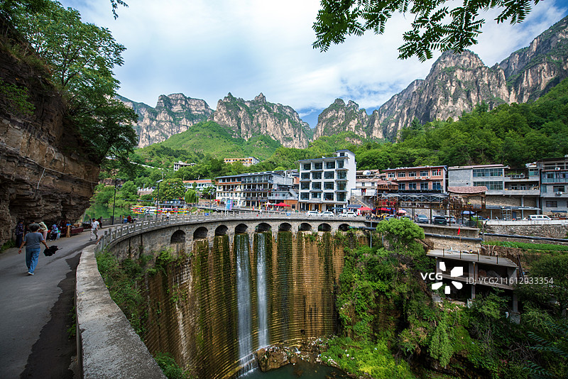 井底村风光图片素材