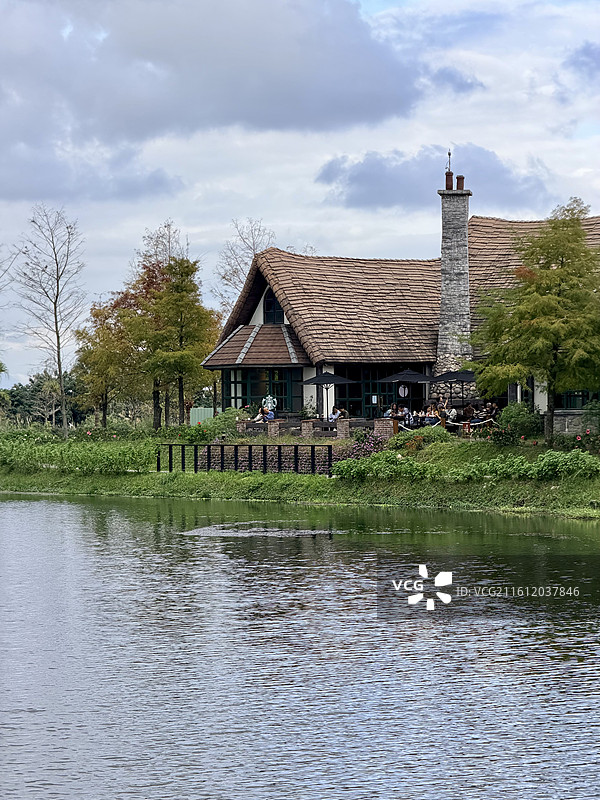 星巴克理想门市·台湾花莲县图片素材