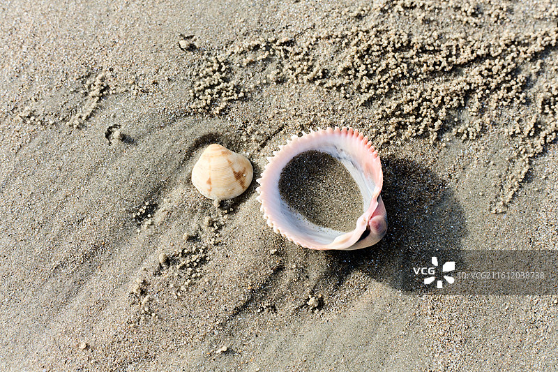 海南自贸港旅游目的地三亚湾椰梦长廊沙滩海景夕阳海浪图片素材