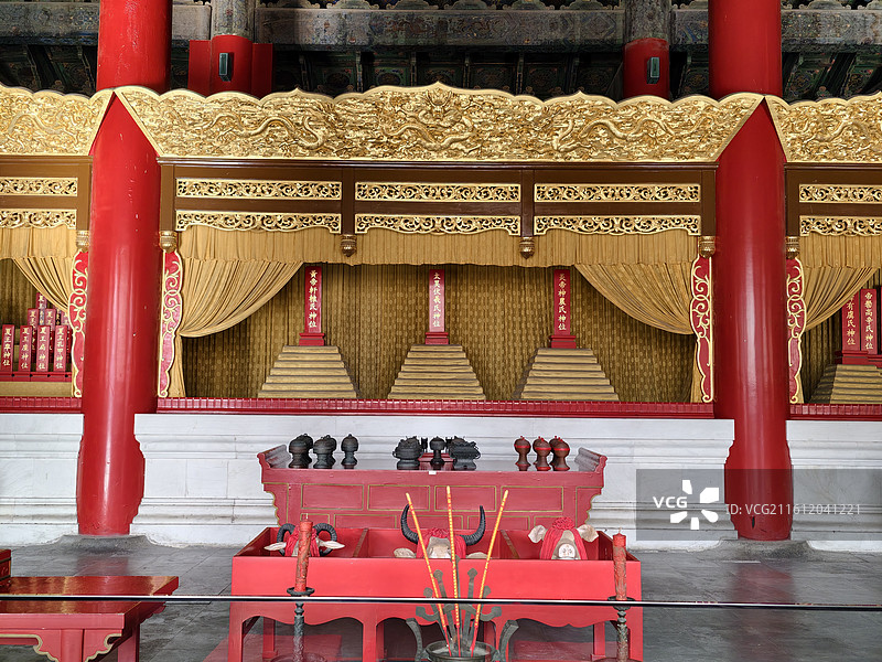 北京历代帝王庙（第四批全国重点文物保护单位）图片素材