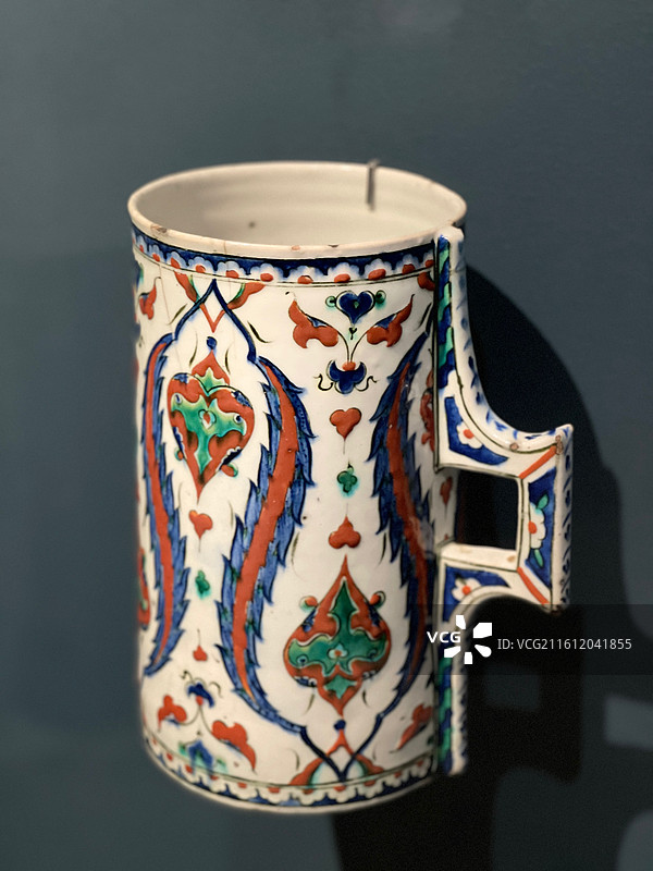 伊兹尼克陶瓷制品 土耳其 釉陶 16世纪图片素材