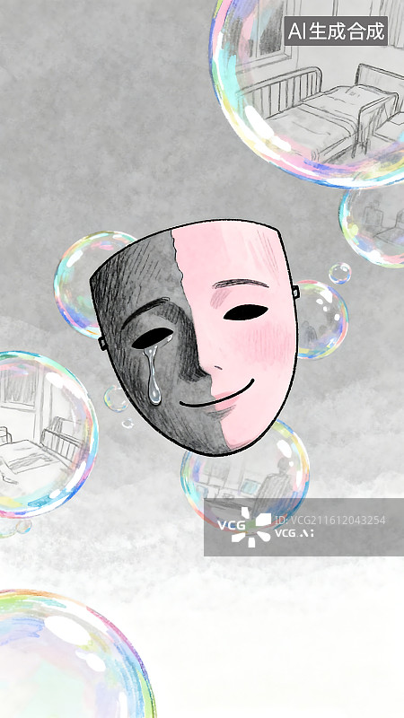 【AI数字艺术】手绘梦核奇幻壁纸图片素材