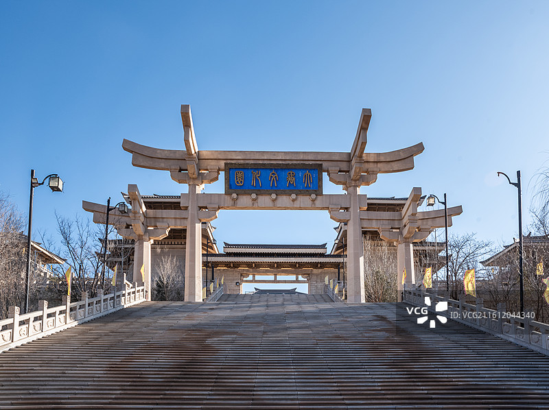 青铜峡大禹文化园图片素材