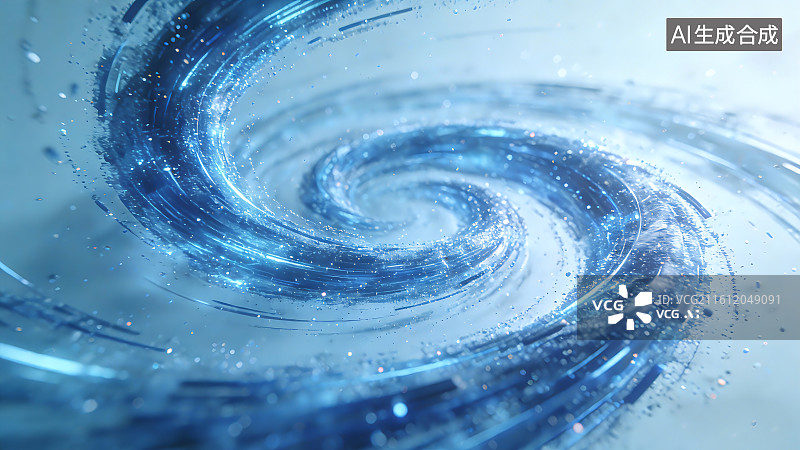 【AI数字艺术】科技感抽象背景图片素材