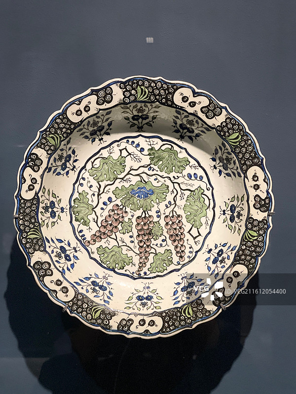 伊兹尼克陶瓷制品 土耳其 釉陶 16世纪图片素材