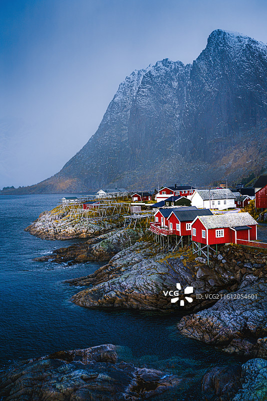 峡湾风图片素材