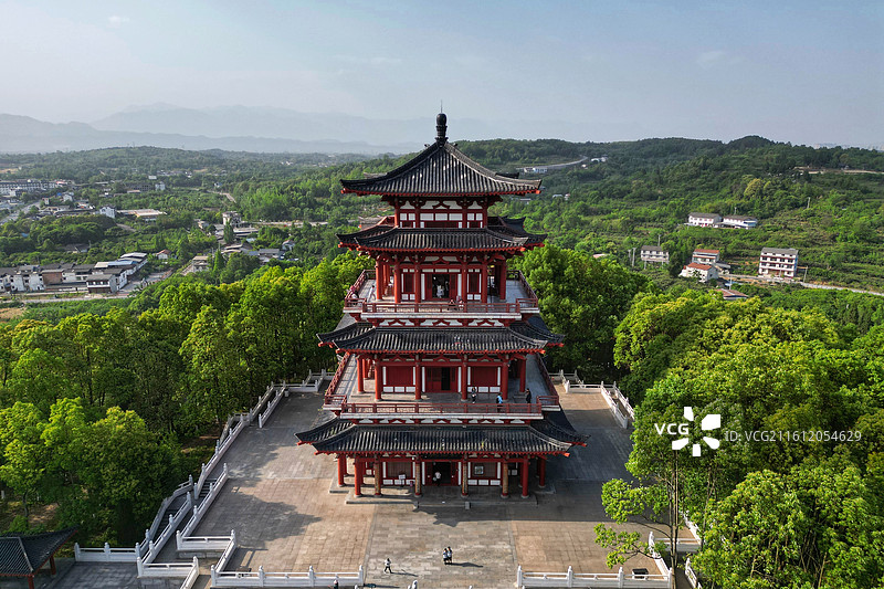 江油李白故居景区图片素材