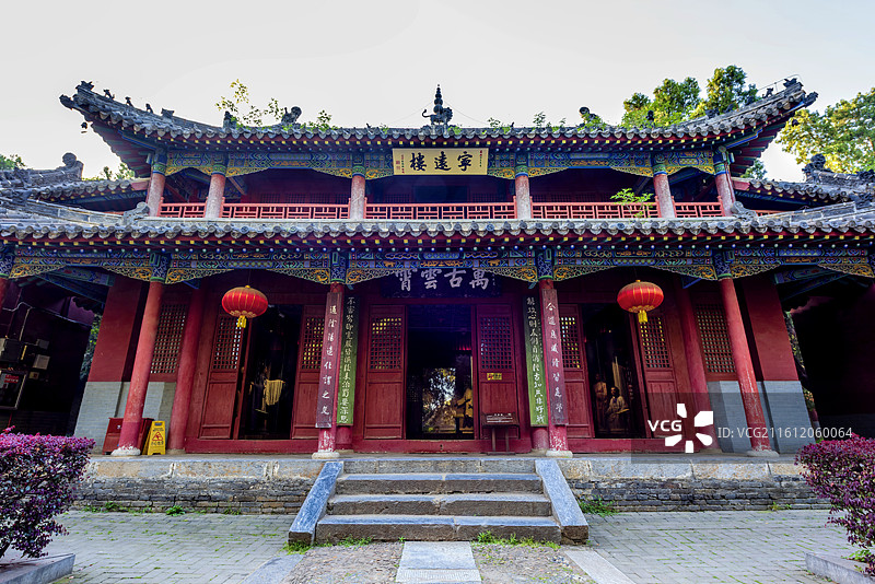 中国河南南阳卧龙岗武侯祠宁远楼图片素材