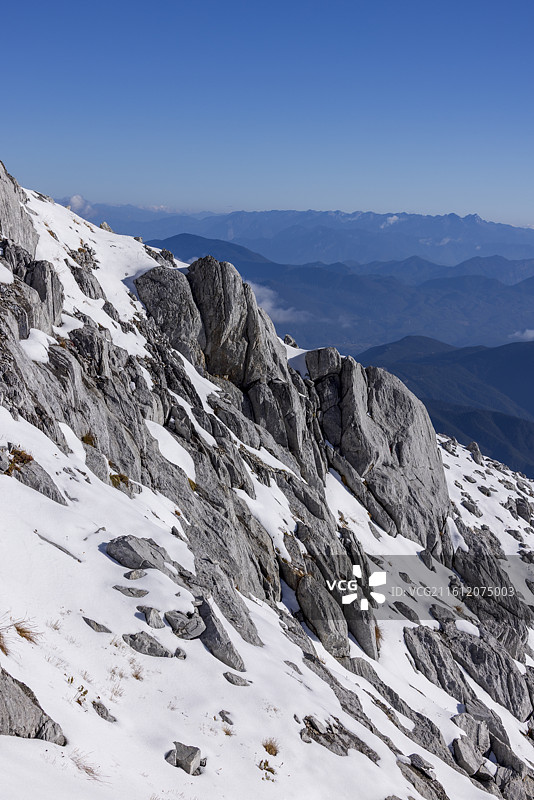 纳西神山之巅---玉龙雪山冰川公园风光图片素材