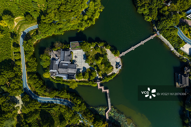 衢州市常山县东明湖公园图片素材