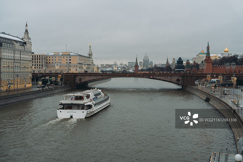 莫斯科克里姆林宫外围及其周边图片素材