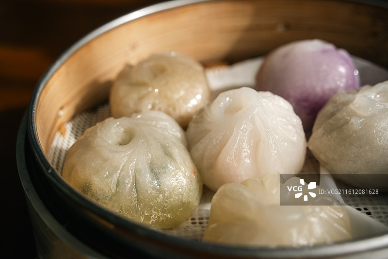 开化特色小吃水晶包图片素材