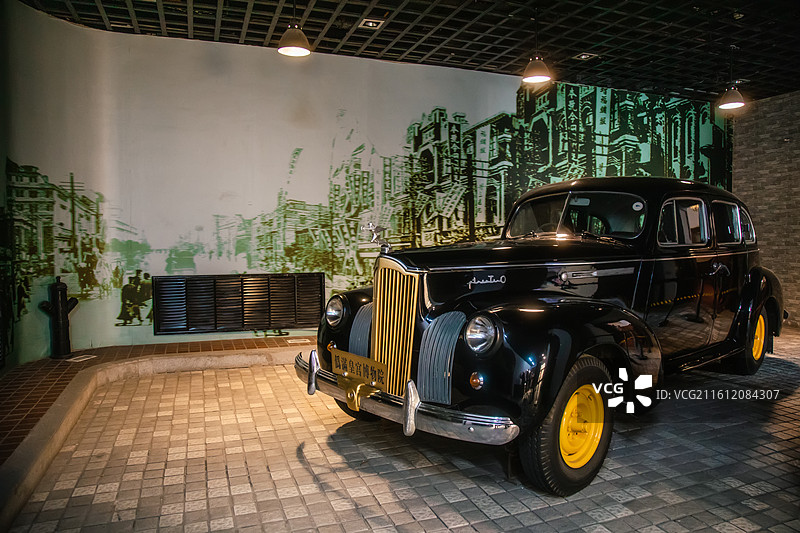 吉林长春伪满皇宫博物院嘉乐殿室内展览图片素材