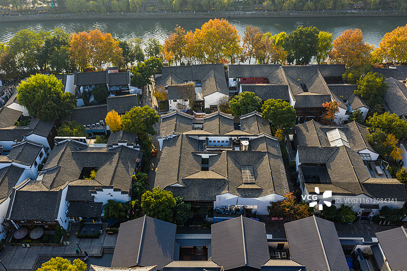 杭州大兜路历史街区图片素材