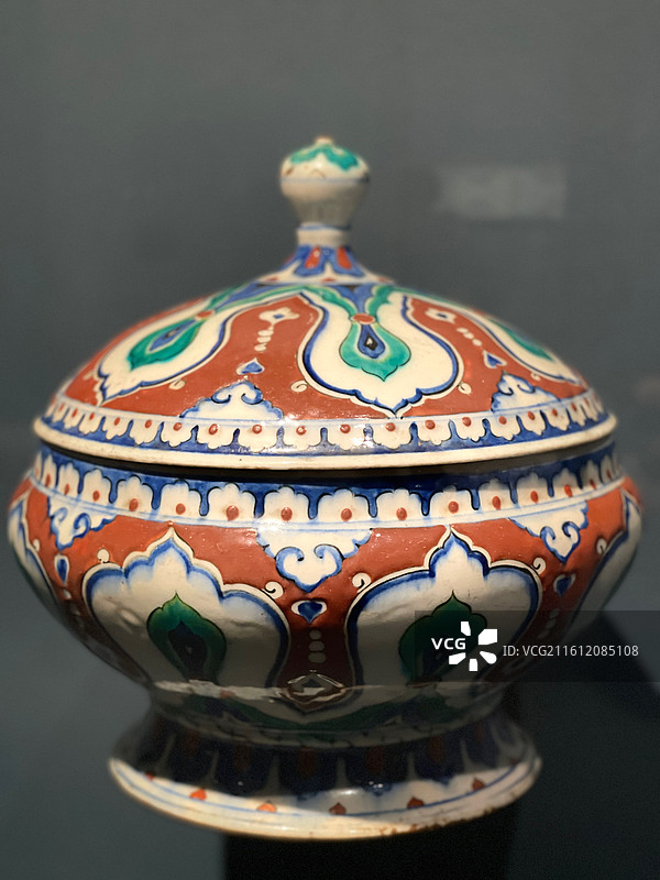 伊兹尼克陶瓷制品 土耳其 釉陶 16世纪图片素材