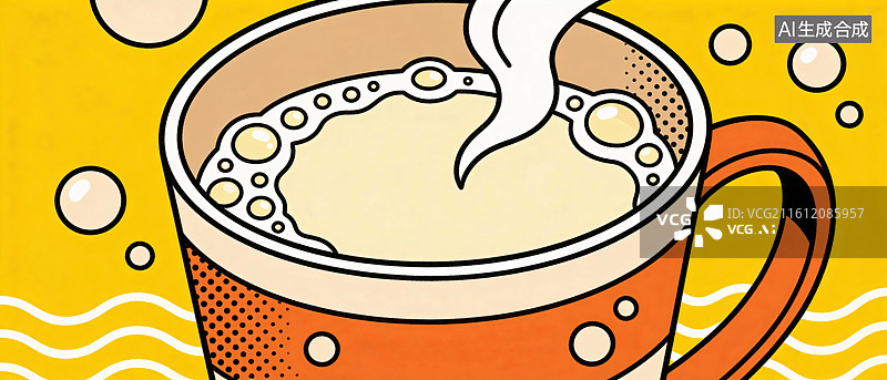 【AI数字艺术】早餐豆浆图片素材