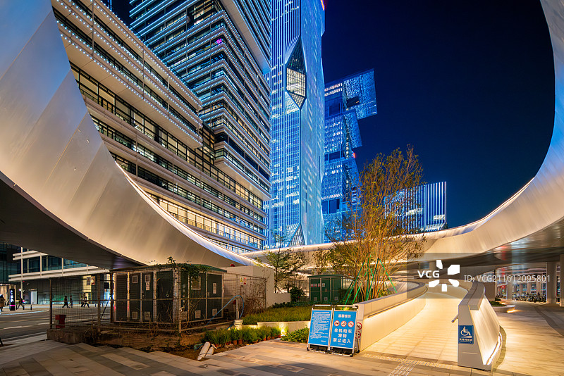 琶洲人行桥图片素材