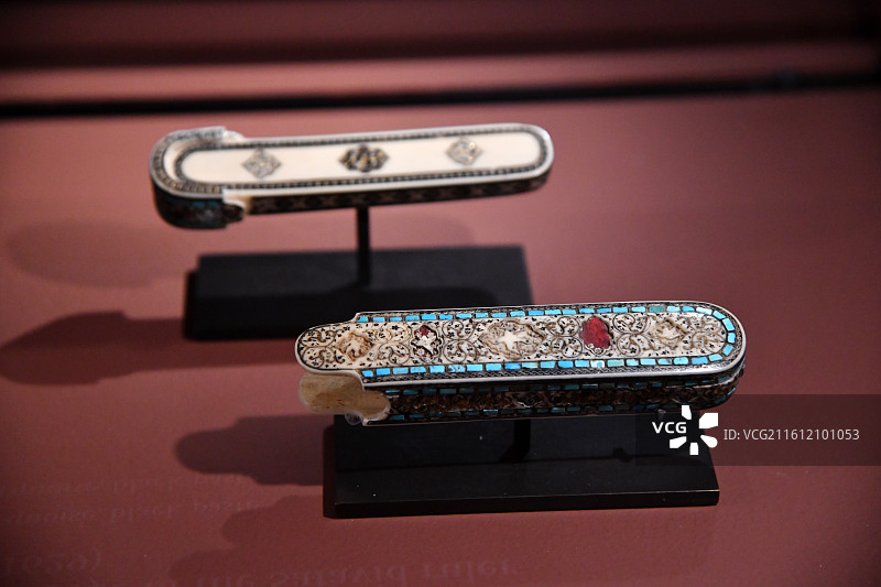 印度古董笔盒图片素材