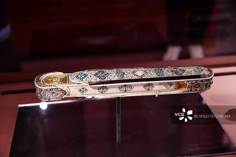 印度古董笔盒图片素材