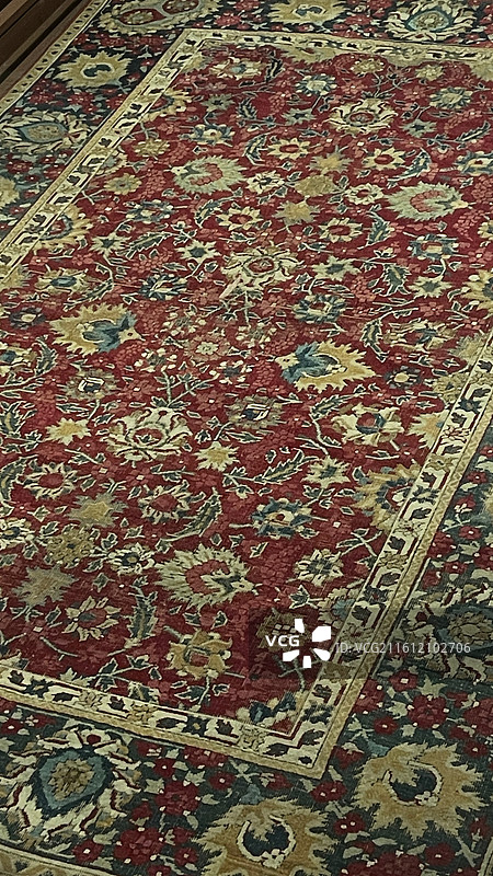 地毯 巴基斯坦 羊毛 16世纪图片素材