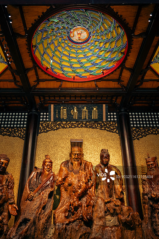 开化县根宫佛国图片素材