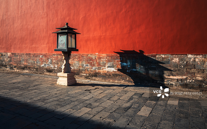 故宫里的光与影图片素材