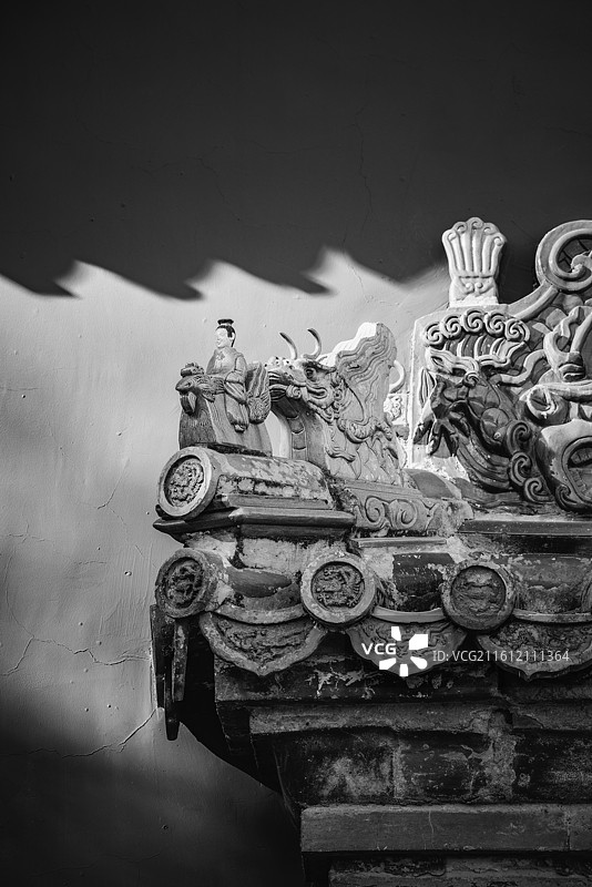 故宫里的光与影图片素材