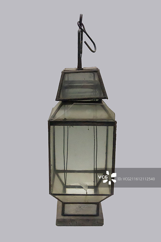 北京市永定河文化博物馆（门头沟区博物馆）“从历史走来的门头沟”展：旧式信号灯（民国，征集）图片素材