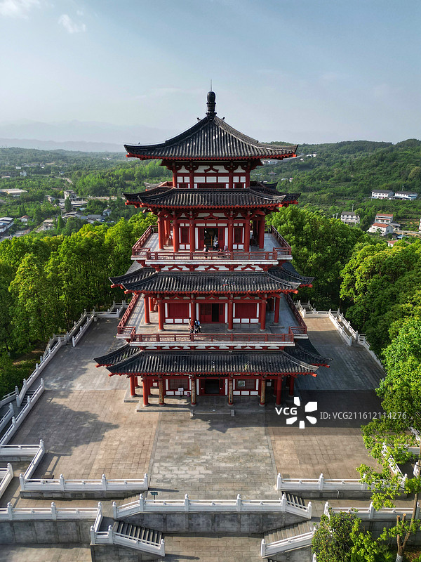 江油李白故居景区图片素材