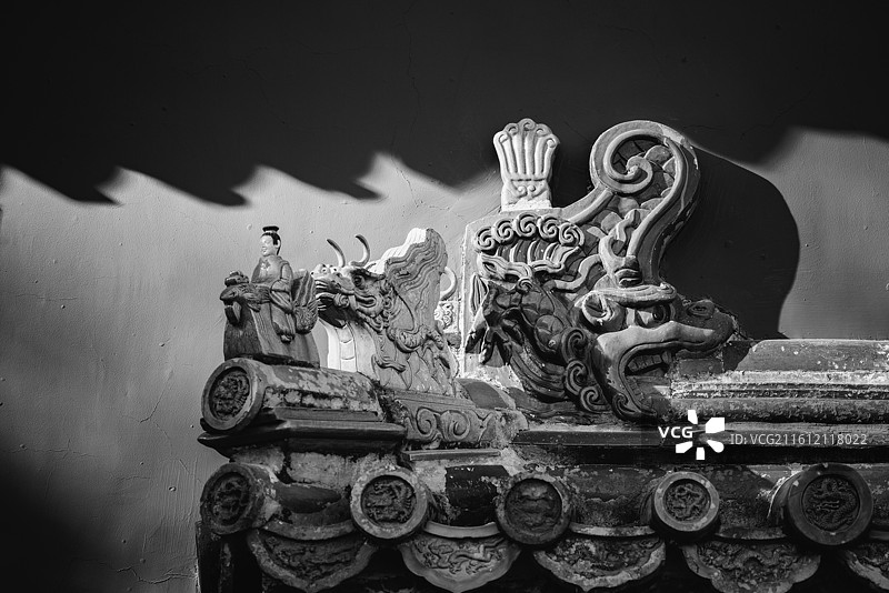 故宫里的光与影图片素材