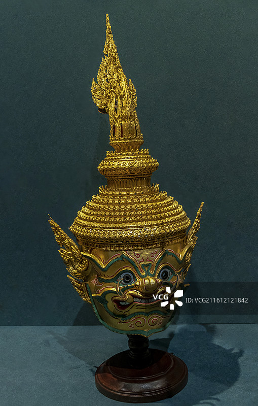 故宫庆祝中泰建交50周年文物特展：希罗尼亚克夏（2003，其因对至高神心怀嫉妒转世成魔，意欲征服世界图片素材