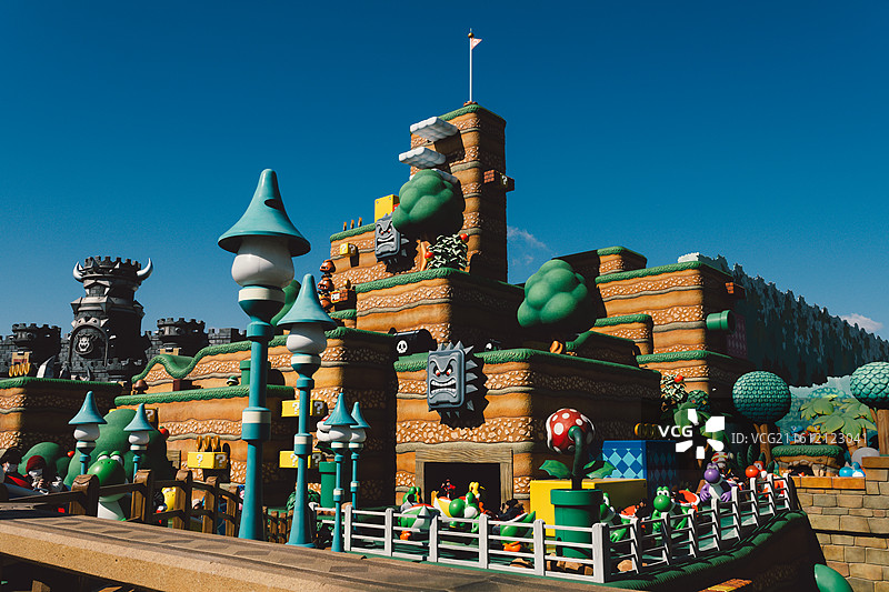 大阪环球影城任天堂世界图片素材