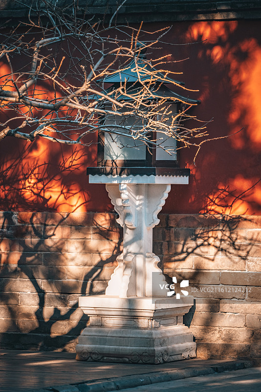 故宫里的光与影图片素材