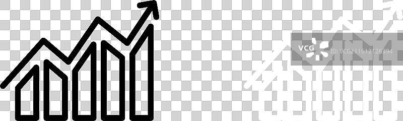 滞胀图标集，白色背景图片素材