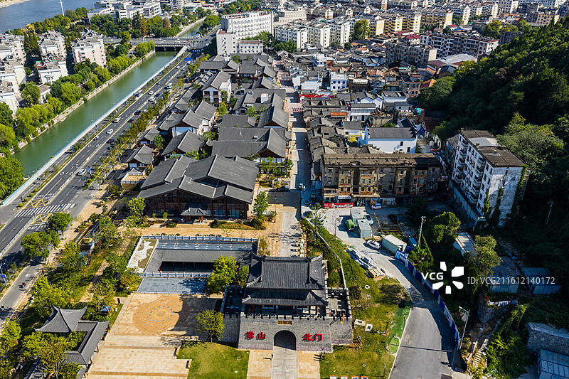 衢州市常山县北门历史文化街区图片素材