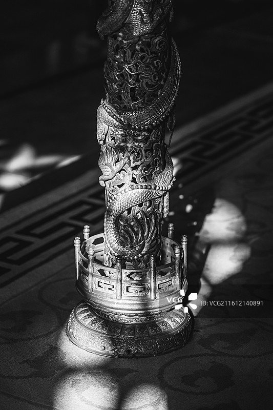 故宫里的光与影图片素材