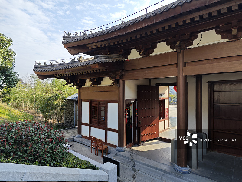 建阳考亭书院中国古建筑文物保护单位景区图片素材