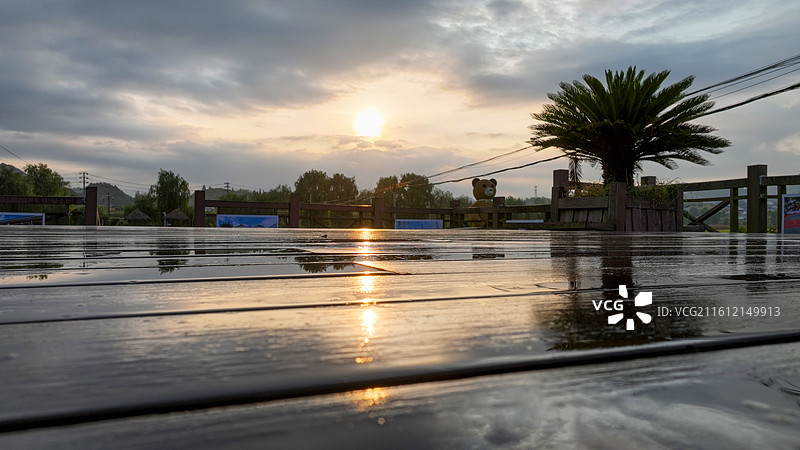贵州省遵义市播州区枫香镇花茂村田园风光图片素材