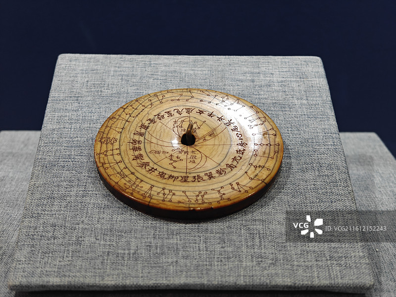 国家博物馆，象牙二十八宿罗盘图片素材
